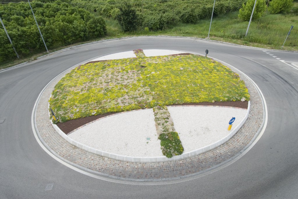 Roundabout (A), Faenza: landscape design