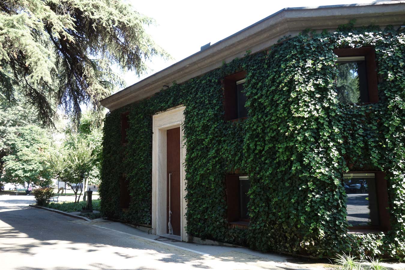 Vertical garden in Pavia