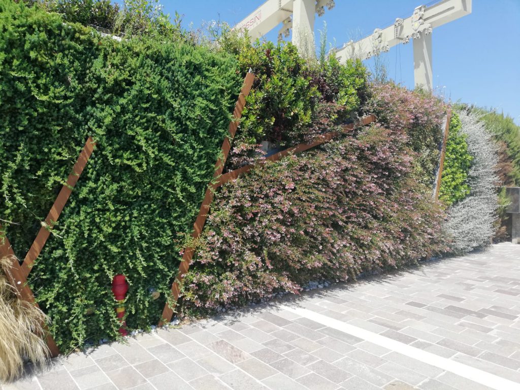 Giardino verticale Poliflor