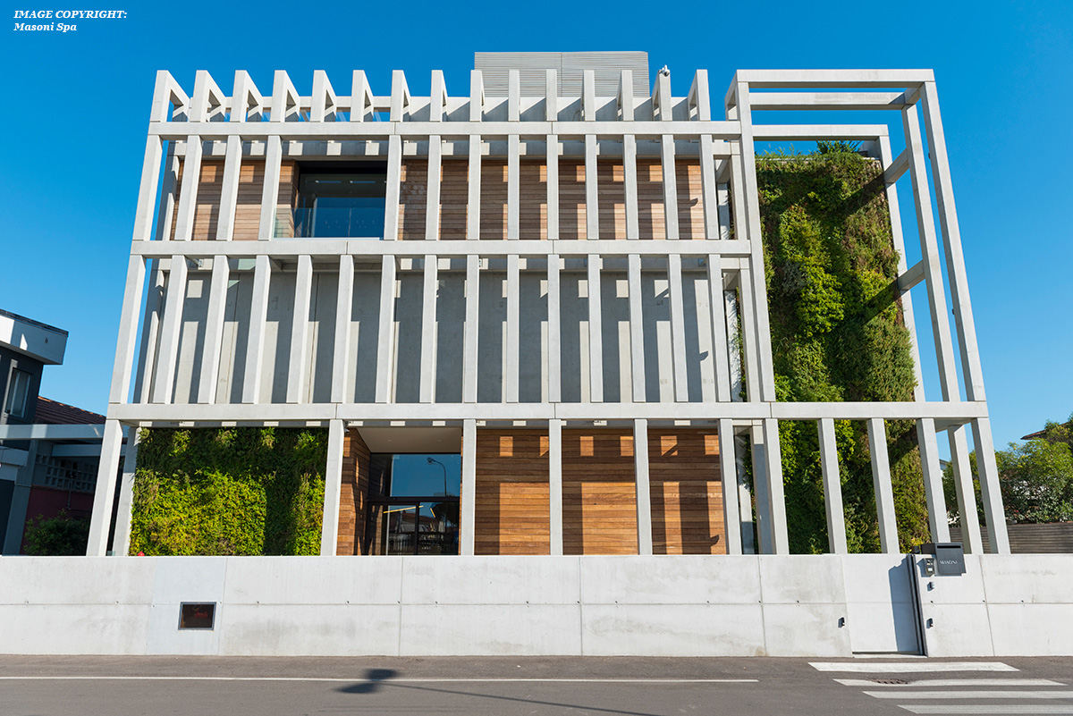 Vertical garden for Masoni Spa