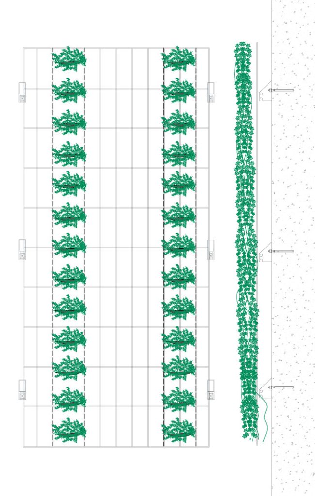 Flexiverde Smart system for vertical gardens